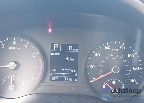 2021 Kia Rio S из США, поврежденный, VIN 3KPA24AD8ME403647